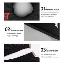 理发师黑色理发围裙理发披肩美发长袍美发外套理发店沙龙配件、返校、旅行度假必需品、女士发饰