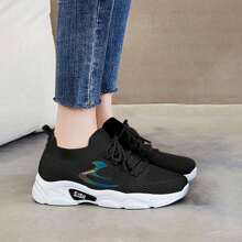 Women Casual Shoes - 黑色 - 查看 2