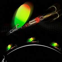 10pcs/Box Spray Colorful Sequins, Long-Range Biomimetic Bait, Suitable For Freshwater And Seawater