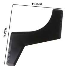 1pc Beard Shaping Template To No. 5 Beard Shaping Template Mustache Shaping Template Beard Guide - Multicolor - View 2