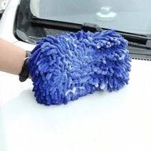 1pc Coral Shaped Car Cleaning Sponge Handheld Microfiber Detailing Brush, Car Washing Tool - one-size - View 5