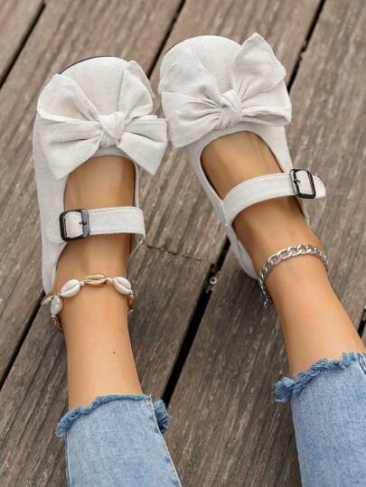 Decorație cu fundă neagră pantofi vechi din pânză Beijing, pantofi noi pentru femei cu cataramă metalică autentică, îmbrăcăminte de lucru confortabilă și pantofi pentru cumpărături cu fundul moale