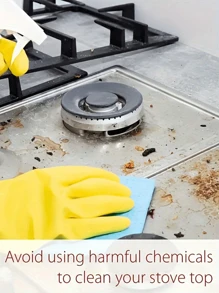 10pcs/50pcs Set, Gas Stove High Temperature Waterproof Anti-Splash Aluminum Foil Protective Cover Stickers - Silver - View 6