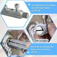 1 Piece Of New Type Water Faucet Angle Valve Wire Puller 2025 Version Upgraded Version New Tool Suitable For Plumbers Portable Special Water Pipe Broken Head Screw Suitable For Ppr, Ppe And Other Water Pipes Drilling And Wire Pulling Set Wire Breaking And Wire Pulling Easy To Disassemble Practical Home Decoration Tool Festival Gift, Birthday Gift For Father, Boyfriend