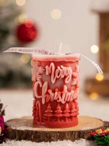 1pc New Miniature Tree Cylinder Silicone Candle Mold DIY For Festival Atmosphere Aromatherapy Desk Decor Accessory