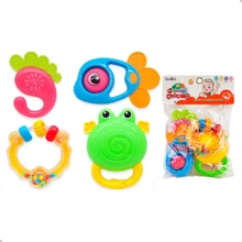 Baby Rattles Various Animal Models Colorful Kit DuteToys