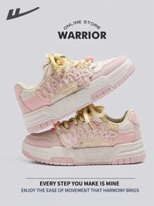 WARRIOR Warrior Women's Skateboarding Shoes Spring And SummerLightweightComfortableBreathableModest Style Casual Yet SleeksneakersApplicable Throughout The Yearwear-ResistingAll-Day WearTraining SneakersRunning Shoes