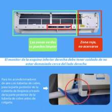 Kit de limpieza para aire acondicionado minisplit, funda para limpieza de aire acondicionado, bolsa impermeable para limpieza de aire acondicionado con drenaje y placa de soporte, juego de limpieza de aire acondicionado de 6 piezas, tetera, cepillo, toalla, funda, pala y agente de limpieza - Unitalla - Ver 3