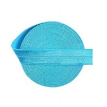 Bristlegrass Elástico plegable brillante FOE de 5/8", 3/4", 1", 15mm, 20mm, 25mm, cinta de satén de spandex sólido, cinta de tela para diademas, ligas para el cabello, pulseras, ropa interior, lencería, vestidos, adorno de costura