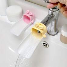 Extensor en forma de U para grifo - Material de plástico conveniente para el grifo del lavabo del baño
