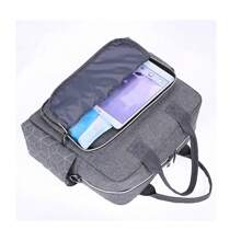 Fashion Quilted Rhombus Shoulder Mommy Bag; Large Capacity Travel Tote Crossbody Diaper Bag; High Quality Multipurpose Portable Mother & Baby Handbag