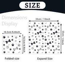 Dog Paw Party Tableware Sets Dog Puppy Supplies Including Plates Cups Napkins For Birthday Puppy Theme Party Decorations