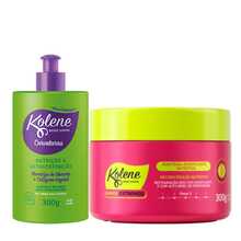 Reconstrução Danos Extremos + Creme para Pentear Ultradefinição Kolene - Branco - Visão 2