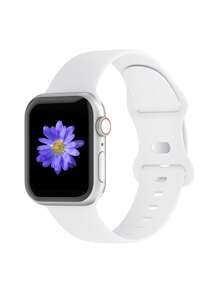 Bands Compatible With Apple Watch Band 38mm 40mm 41mm 42mm 44mm 45mm 46mm 49mm Women Men, Soft Silicone Sport Replacement Band Compatible With Apple Watch Apple Watch Series 10 9 8 7 6 5 4 3 SE Ultra