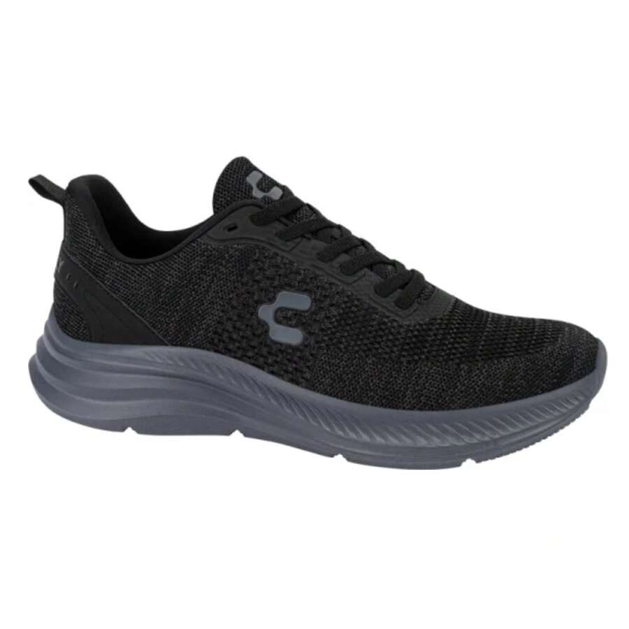 Tenis Deportivo para correr para Caballero color Gris humo Textil - Gris - Ver 1