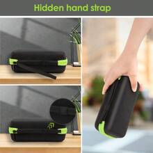 YOUSHARES Hard Carring Case With 2 Packs Windscreen Muff For Røde Wireless Go 2 Microphone - Flocking Mic Carring Case Windshield Compatible With Rode Wireless GO 2 Microphone - Case_2 Furry Cover - View 6