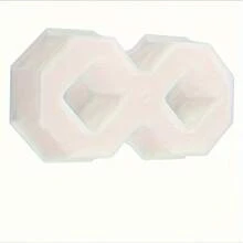 Moule à pas en béton en forme de 8, moule en plastique pour trottoir en ciment pour la décoration du jardin et de la terrasse