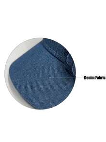 1pc Women's Washed Denim Beret Hat With Flower Embroidery, Fashion Minimalist Artist Hat, Elegant Retro Flat Top Octagonal Cap Suitable For Spring/Summer Outdoor, Shopping