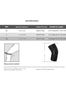 1pc High Elastic Knee Sleeve For Women And Men - Compression Knee Brace Suitable For Workout, Running, Gym, Fitness, Weightlifting - Multicolor - View 5