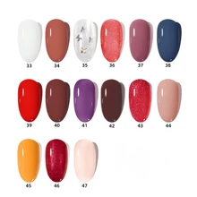 1瓶8毫升水性指甲油，无需烘烤，可撕拉，持久速干，适合学生使用，不含酒精 - 酒紅色 - 查看 7