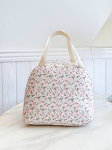 Portable Lunch Bag Waterproof Thermal Insulated Lunch Box Bento Pouch Dinner Insulation Bag Student Thickened Cute Lunch Bag Bag For School School Accessories School Stuff - Multicolor - View 6