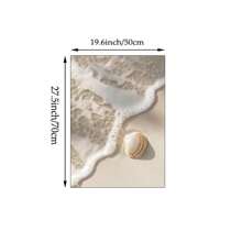 1/3 件波西米亚夏季墙壁艺术画热带棕榈树帆布印刷画海滩度假海报简约海岸装饰适用于卧室、客厅或宿舍房间装饰礼物（无框） - 彩色 - 查看 10