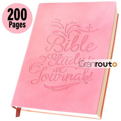 Granrouto Study Journal Notebook - S.O.A.P Method Study Supplies Church Notes Notebook Daily Devotional Notebook Prayer Journal Note Taking & Journaling Kit Faith Based Gifts For Men Women