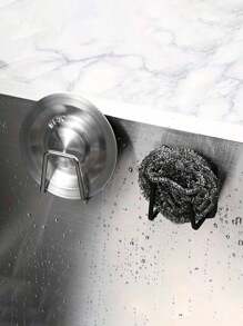 1个壁挂式纸巾架，不锈钢海绵架，壁挂式保鲜膜架，适用于厨房、浴室、客厅 - 彩色 - 查看 8