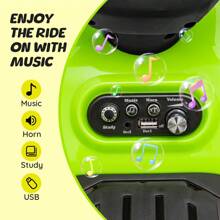 Forever Source ATV For Kids, 6V Battery Powered Toddler 4 Wheeler W/Music, Light, 1.2mph Max Speed, Kids ATV 4 Wheeler 18-36 Months, Green,Suitable For Holiday Gifts And Birthday Gifts - Green - View 4