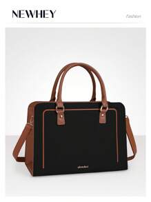 NEWHEY Women's Handbag, Top Handle Handbag, Waterproof Women's Handbag, Anti-Theft Shoulder Handbag, Women's Purse - Multicolor - View 11