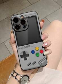 游戏打孔边缘保护手机壳,彩绘设计,兼容 iPhone 16/16 Pro/16 Plus/16 Pro Max、iPhone 14 Pro Max、iPhone 13、iPhone 11、iPhone X/XR、iPhone 7/8 系列、/Redmi 系列 - 彩色 - 查看 6