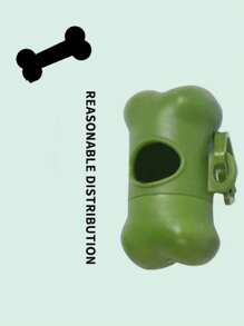 宠物垃圾袋分配器套件，1.5mil 狗屎袋，密封性强，抗撕裂，短系带款式，无味，重型 - 彩色 - 查看 7