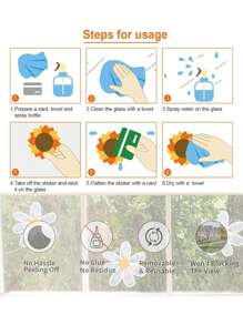 3PCS/6PCS Rainbow Cloud Window Stickers, Daisy Flower Glass Film, Rainbow Static Cling Window Film, PVC Bedroom Decor, Sunlight Reflection Produce Rainbow For Living Room, Bedroom, Dining Room Gifts Birthday Graduation Home Decor Wall Decor Bathroom Decor Room Decoration Stuff Living Room Decor House Decor Home Decor Living Room Wall Art Wall Paper Personalised Stickers