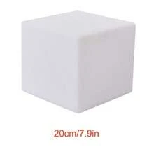 IP68防水泳池装饰灯可充电卧室客厅台灯创意16色新奇PE凳子灯方形氛围酒吧台灯