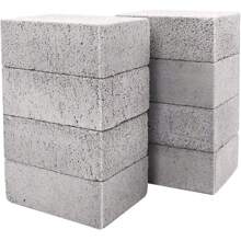 8 Pack Grill Griddle Cleaning Brick Block Pumice Stones For Removing BBQ Grills - 1 - View 1