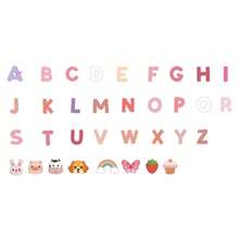 Custom Beech Wood Name Puzzle Board, Easter Gift, Name Puzzle, First Birthday Gift, Personalized Wooden Name Puzzle Board, Unique Name Puzzle, Early Learning Toy For Baby Boy Or Girl, Halloween Thanksgiving Christmas Gift, Baby Name Puzzle,Multi-Functional,Reusable,Ornamental,Exquisite,Stylish,Adorable,Colorful,Cute,Funny,Custom,Personalized,Customized,Unique,Ideal Gifts For Her,Ideal Gifts For Him,For Anniversaries,For Birthdays - Pink Alphabet Puzzle (with Two Patterns) - View 10