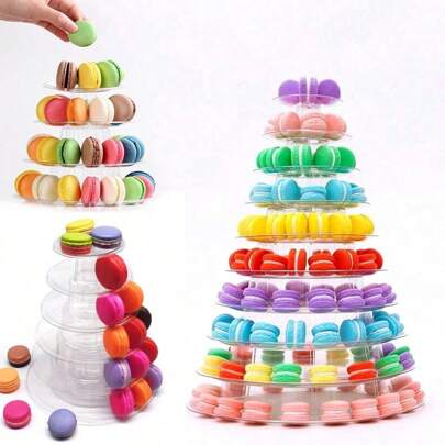 10-laags Macaron Display Stand Cupcake Tower Rack Cake Stands PVC Tray Voor Bruiloft Verjaardag Taartdecoratie Gereedschap Bakvormen Taart Gereedschap 10-laags Macaron Tower Cake Display Stand Cupcake Stand Dessert Display Stand Voor Doop Douche Bruiloft Kerstmis Diverse Vakantie Feesten Macaron Cupcake Fondant Taart Stands Bruidstaart Decoratie Keuken Gereedschap Bruiloft Verjaardag Feest Decoraties Macaron Piramide Macaron Tower Display Stand