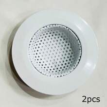 2 Peças Coadores de Pia de Cozinha, Filtros de Dreno de Pia de Aço Inoxidável, Conjunto de Coadores de Cozinha com Malha Fina, Ferramentas Essenciais de Cozinha e Acessórios de Cozinha, Um Presente Indispensável de Ferramentas de Cozinha para Chefs Domésticos, Armazenamento Econômico de Espaço para Organizadores de Cozinha, Ideia de Presente de Natal para a Cozinha