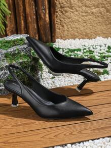 Fashionable Versatile High Heels Women Shoes, Ladies Pumps Suitable For Commuting, Weddings & Parties