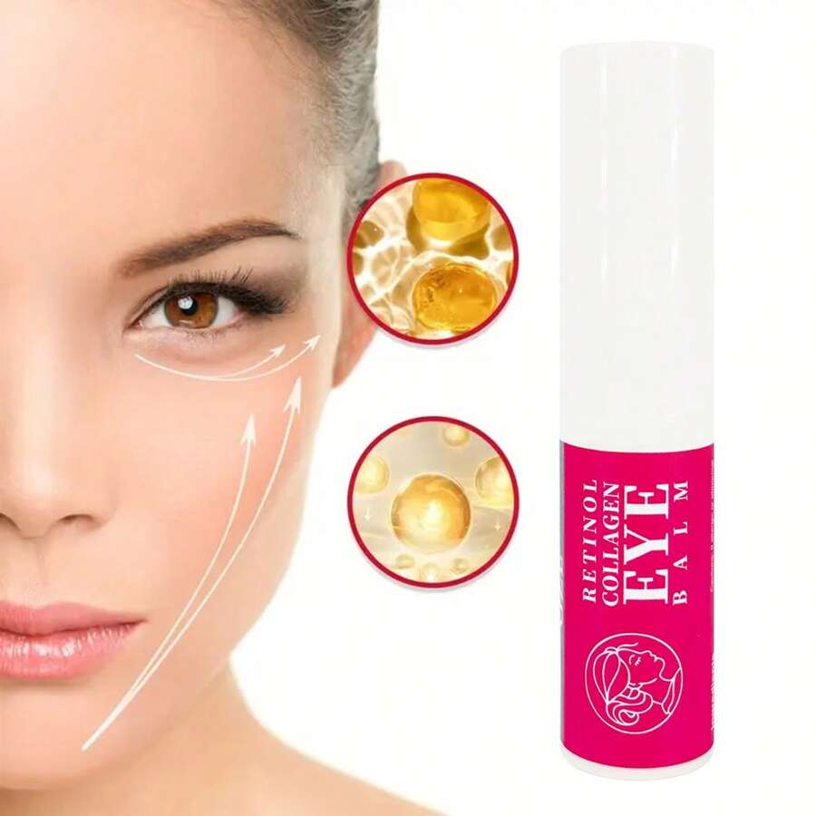 GZE 视黄醇胶原蛋白眼霜棒 - 低过敏性、保湿、紧致，适合所有肤质，男女通用，一键补水，呵护光滑细腻的肌肤，理想的新年礼物 - 玫紅色 - 查看 1