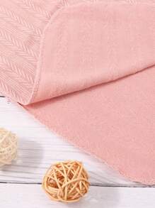 3pcs/Set 1-6 Months Infant Swaddle Blanket Set, Autumn/Winter, Newborn Baby Jacquard Knit Swaddle Wrap, Butterfly Headband Hat