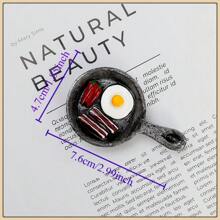 5pcs New Lifelike 3D Food Fridge Magnets, Popcorn, Lobster, Roasted Chicken, Wine Jar, Pot, Cute Decorative Items For Office, Kitchen, Whiteboard, Storage Cabinet, Dishwasher, Home Decor, Valentine's Day Gift