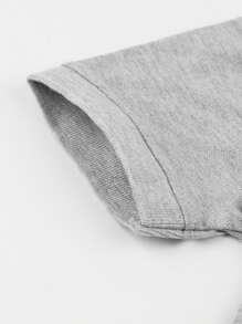 Boy's Polo Shirts Children Kids Golf T Shirt Short Sleeve Casual Top For Daily And Outdoor Wear - Grey - View 5