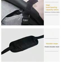 Baby Stroller Hook Bag; Multi-Functional Hook For Baby Carriage; Storage Bag For Bb Car; Universal Storage Basket - Multicolor - View 10