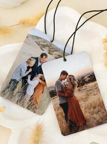 Picture Air Freshener Car Fragrance Custom Car Freshener Personalized Car Accessories Cute Car Air Freshener Gift Birthday Graduation, Multifunctional, Mildew-Proof, Decorative, Reusable, Exquisite, High Quality, Warm Ambience, Autumn Home Refresh, Scandinavian Cozy Home, Home Harmony - Multicolor - View 4