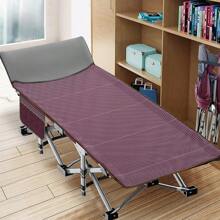 ABORON Oversized XXL Folding Camping Cot W/Mat For Adults, 78" L X 32" W X 18" H, Heavy Duty Outdoor Bed With Carry Bag,1200 D Layer Oxford Travel Camp Cots - 紅色 - 查看 7