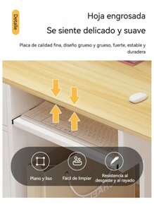 Mostrador De Caja De Recepción De Madera Moderno Y Sencillo - Blanco - Ver 5