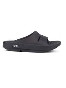 OOFOS Dép Sandal OOahh Slide Nam - Đen - màu đen - Xem 1