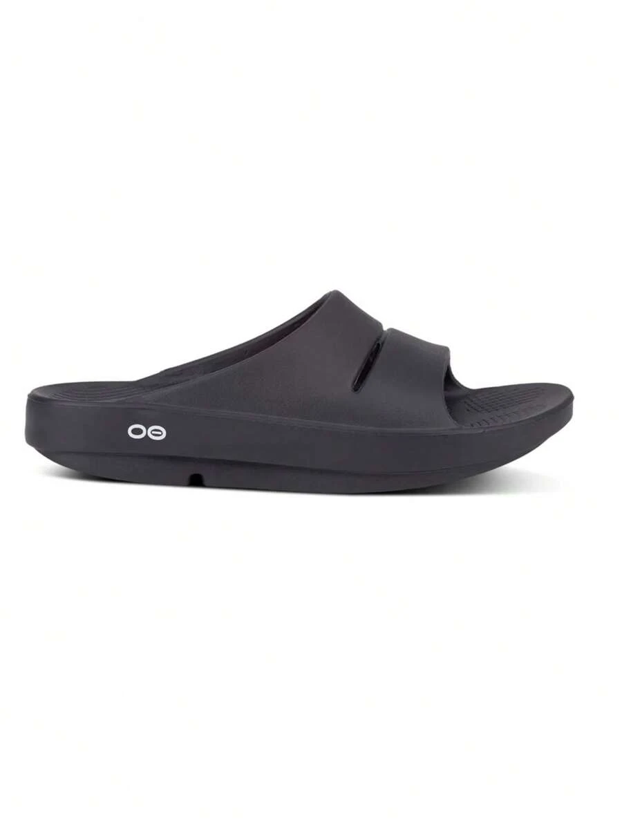 OOFOS Dép Sandal OOahh Slide Nam - Đen - màu đen - Xem 1