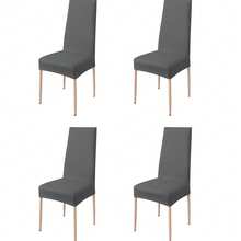 FUNDAS DE SILLA - Gris Oscuro - Ver 8